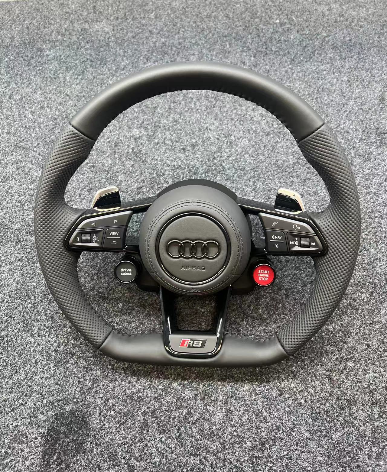 Audi R8 steering wheel assembly upgrade R8 button sports mode for all new and old models modification and upgrade
