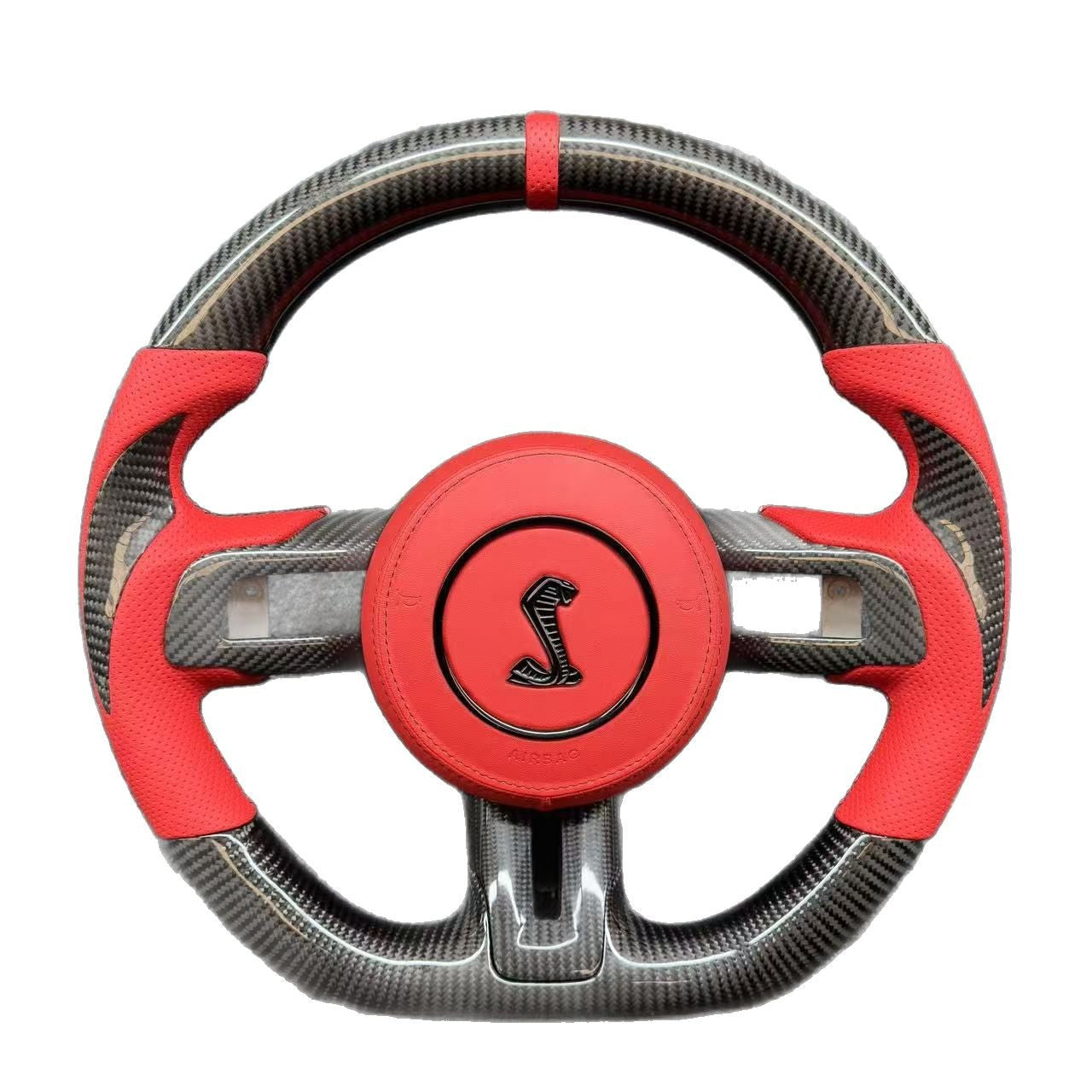 Mustang Yeae 2015-2023 Years Carbon Fiber Steering Wheel Modified GT Model Viper Black Label