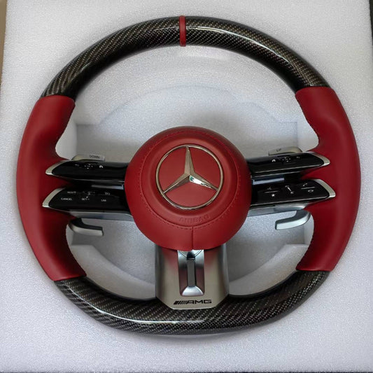 Mercedes-Benz Modified New Dragonfly Steering Wheel Flat Bottom Sports Assembly