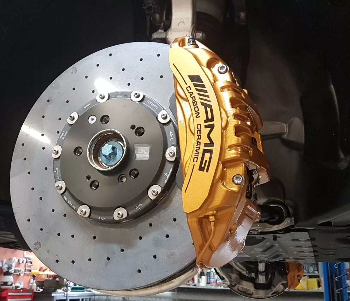 Mercedes-Benz AMG Brake Caliper Modification GT6 F50 CTSV6 AP5040