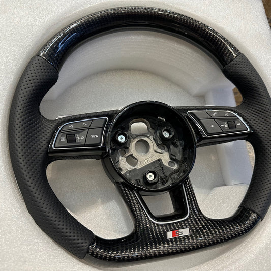 Audi Carbon Fiber Steering Wheel Audi A4l Q5 A3 R8 A6l A7 A8 Audi