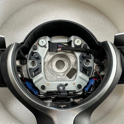 BMW 35 Series X1X5X6X328M3M6 T-back Steering Wheel Assembly Modified Leather Carbon Fiber Cover